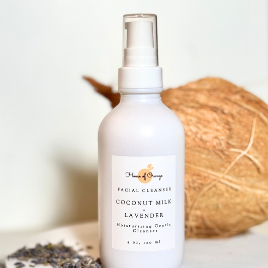 Coconut Milk + Lavender Moisturizing Face Wash