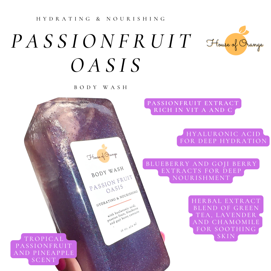 Passionfruit Oasis Hydrating & Nourishing Body Wash