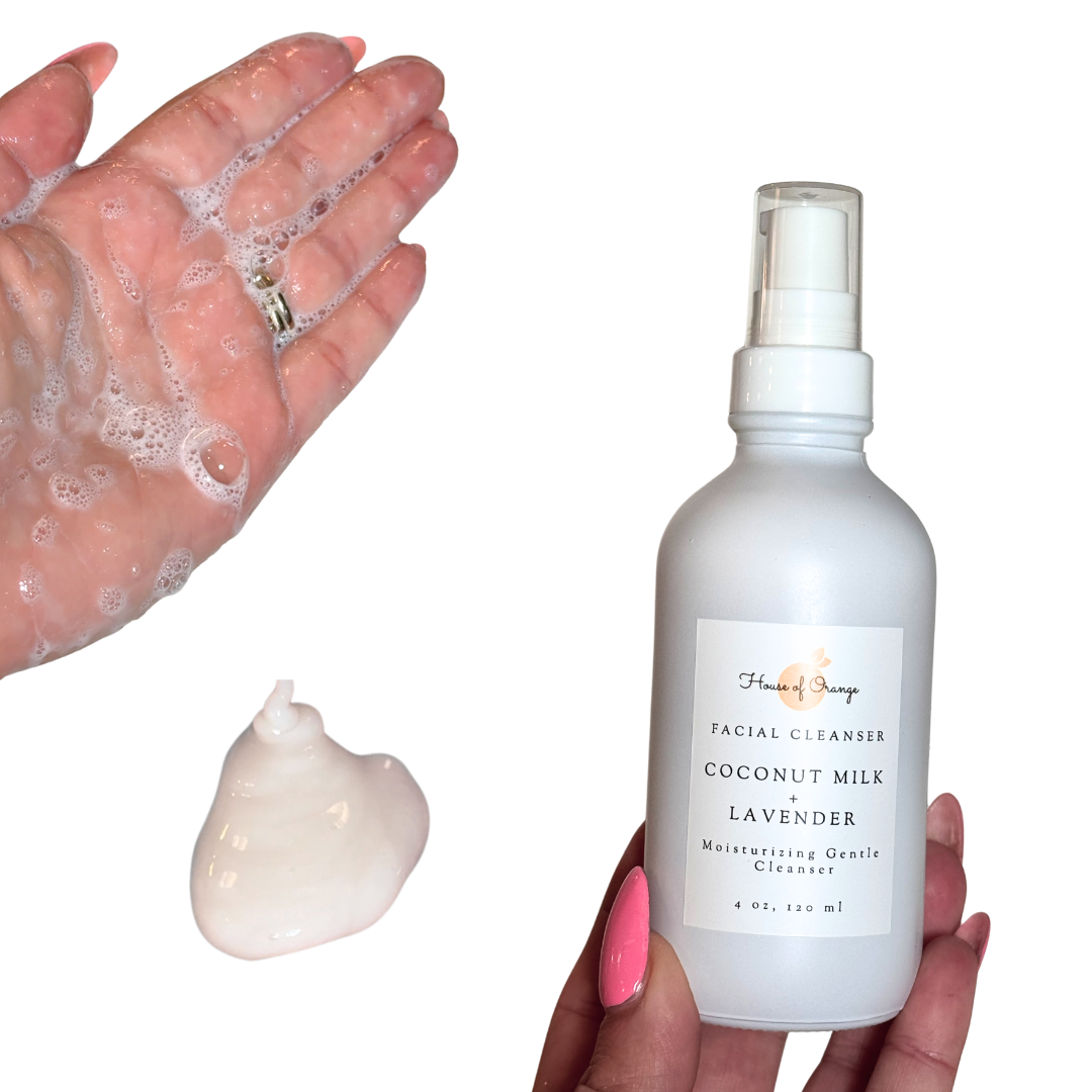 Coconut Milk + Lavender Moisturizing Face Wash