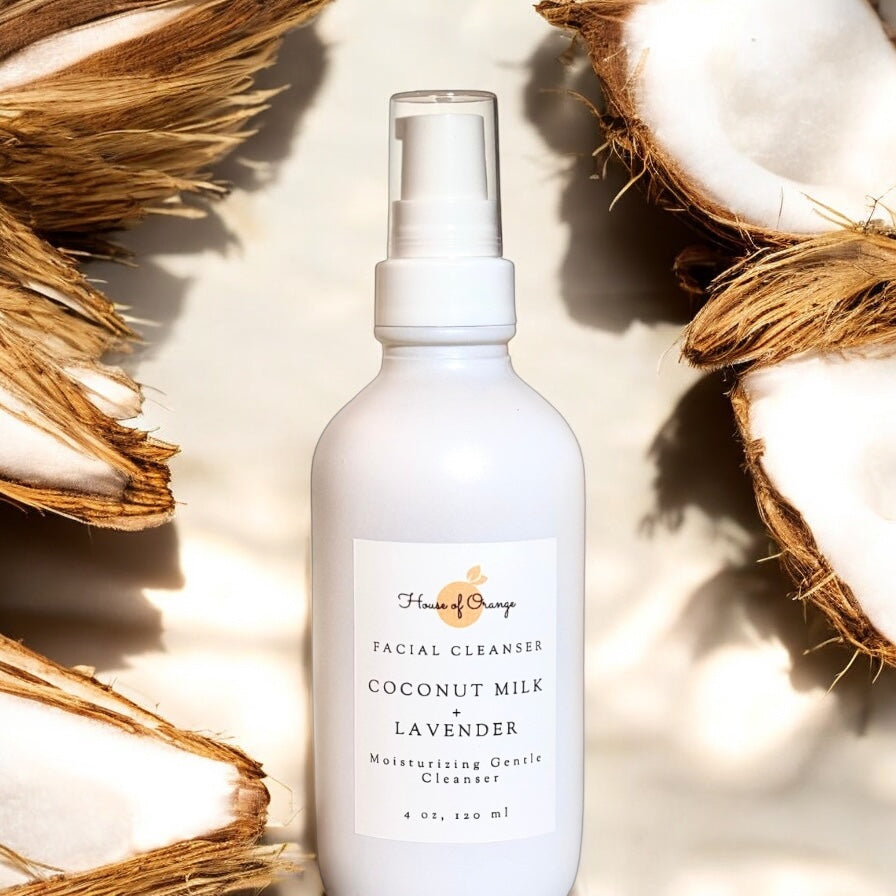 Coconut Milk + Lavender Moisturizing Face Wash