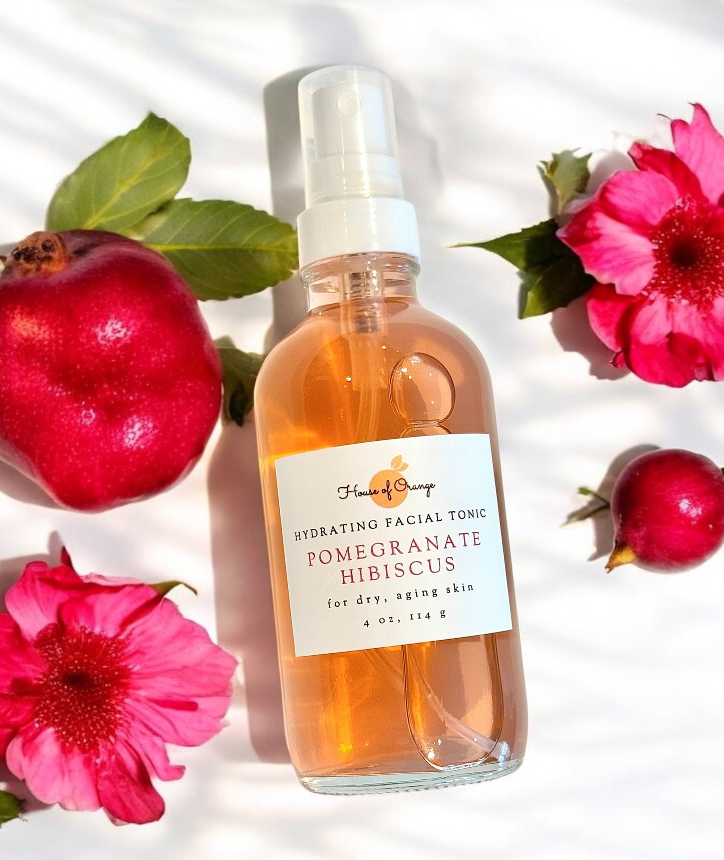 Pomegranate Hibiscus Hydrating Facial Tonic (hydrating, anti-aging)