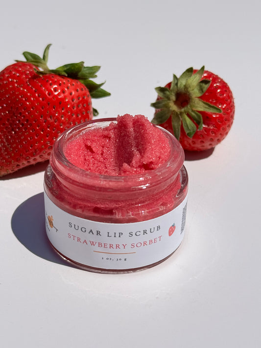 Strawberry Sorbet Lip Scrub