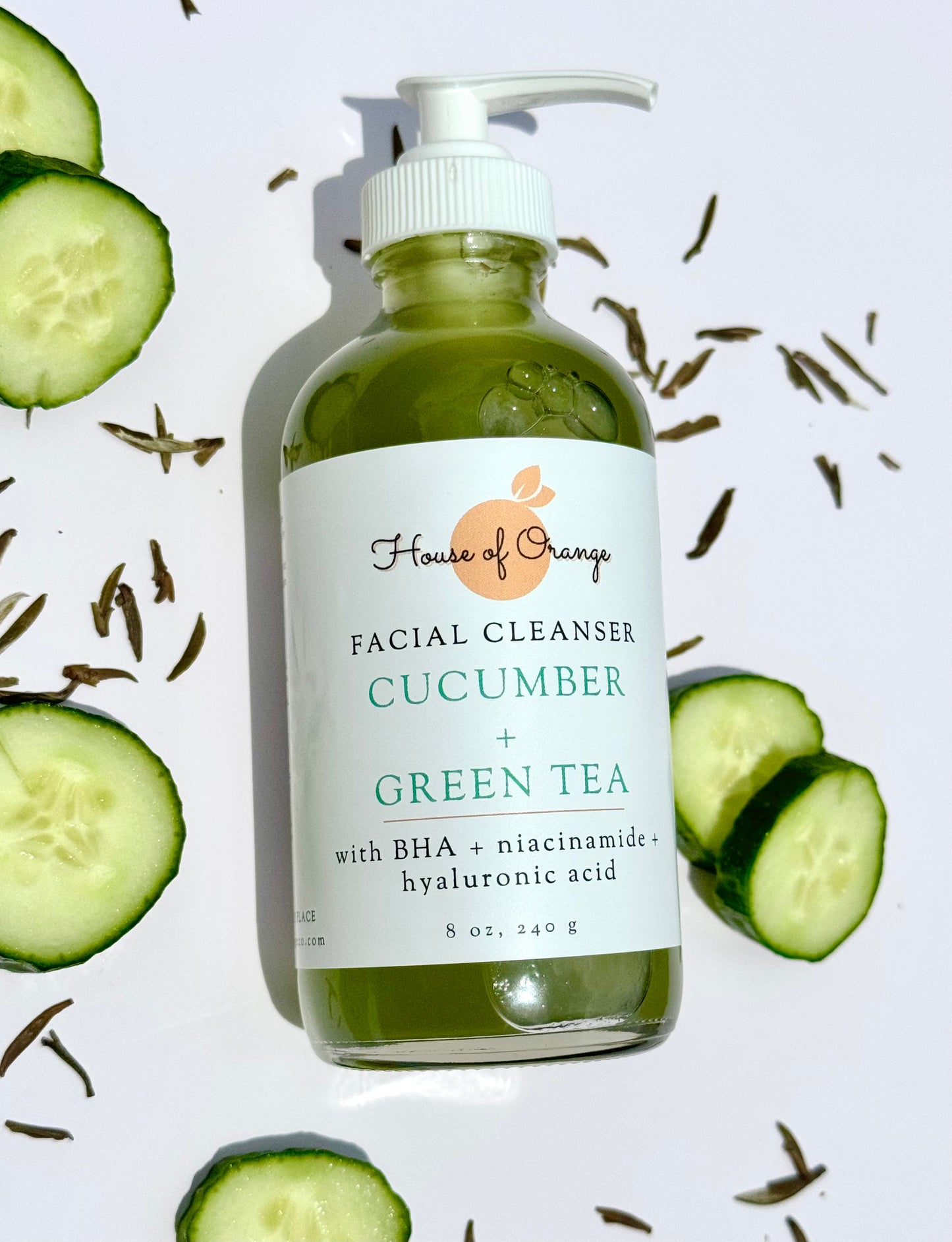 Cucumber Green Tea Acne Oily Face Wash